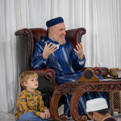 Sayyid Shaykh Muhammad Al-Yaqoubi et son fils Sayyid Idris